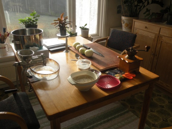 Förberett för korvtillverkning!