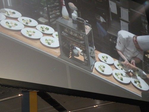 Uppläggning av skrei med tillbehör