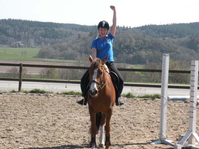 Väl utförd ritt! Vi är nöjda!