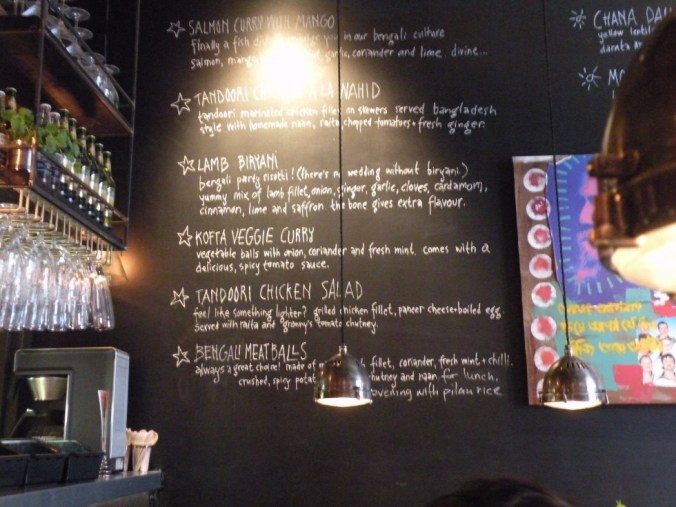 Dagens meny på Gossip