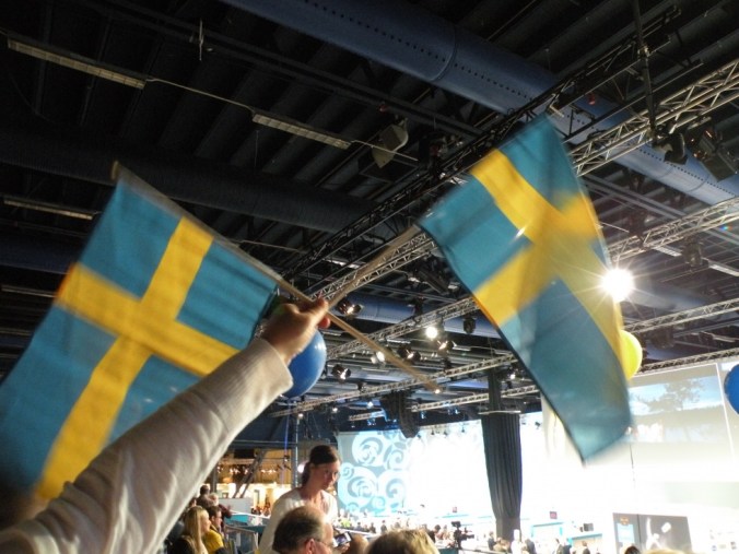 Heja Sverige! Heja Tommy!