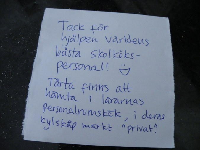 Tack för de fina orden!