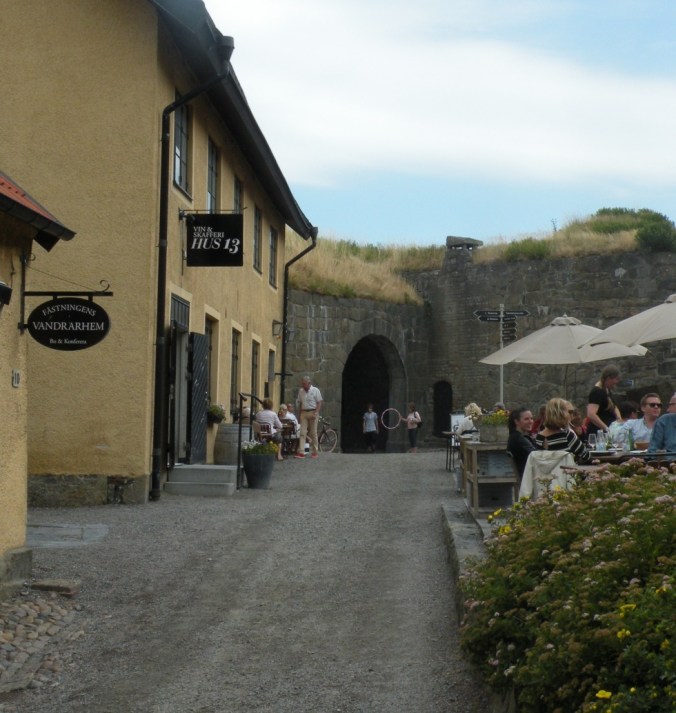 Uteserveringen vid Vin & Skafferi Hus 13