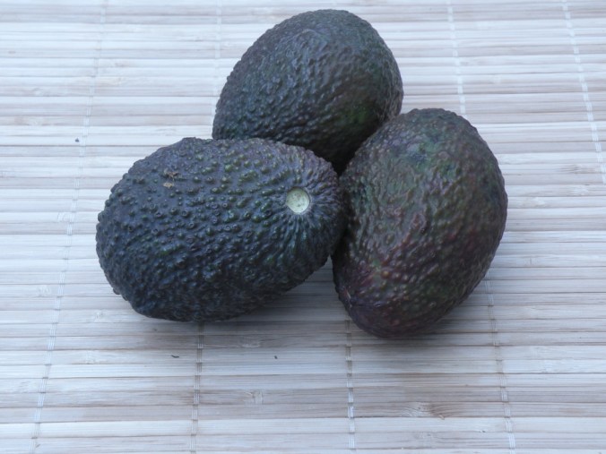 Avocados, även kallade alligatorpäron :) 