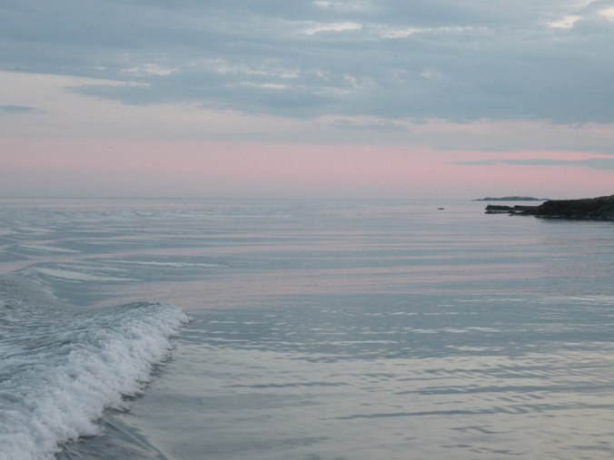 Hav och himmel går ihop