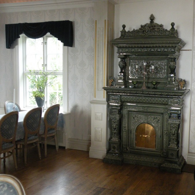 Vacker interiör i Onsala Herrgård