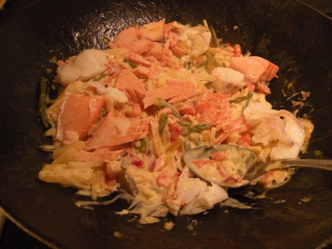 Klart! God wok med lax och torsk.