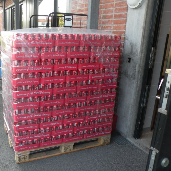 Coca Cola i parti och minut!