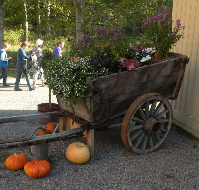 Tjusig vagn i skördetid! 