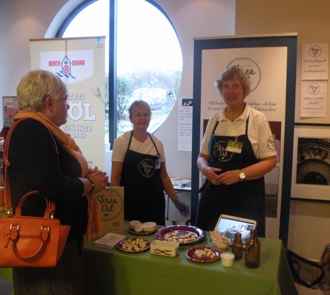 Skrea Ost presenterar goda ostar.