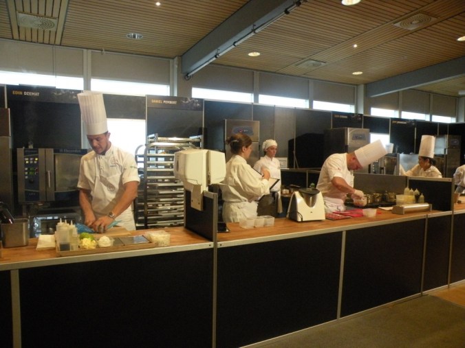 Full fart i tävlingsköken