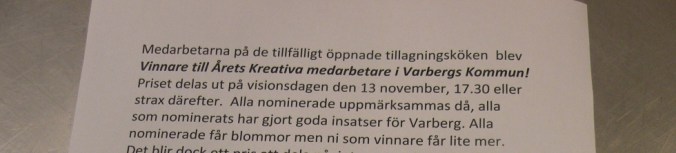 Vi är stolta och glada!