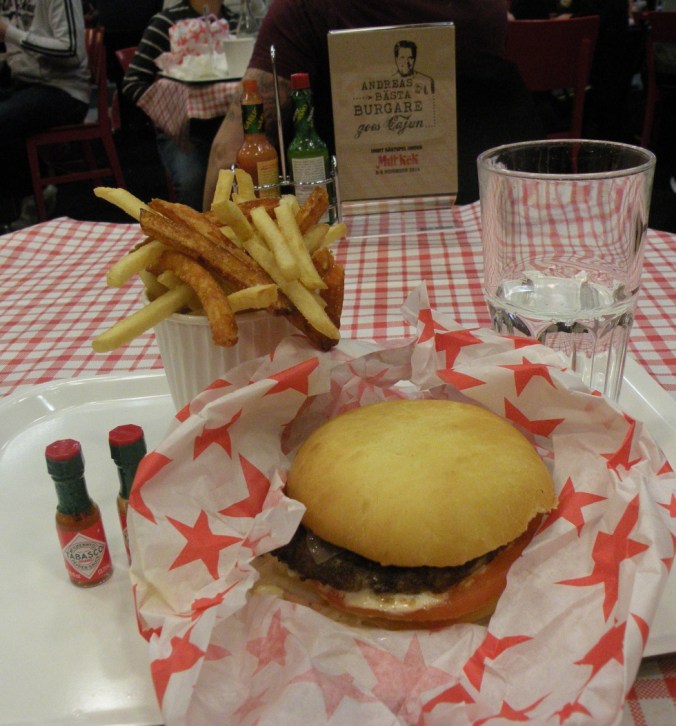 Bästa burgaren  a là Andreas Hedlund