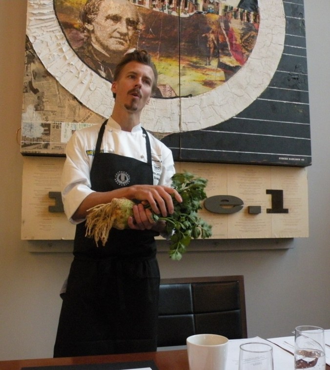 Paul beskriver rotselleri som den ska se ut!