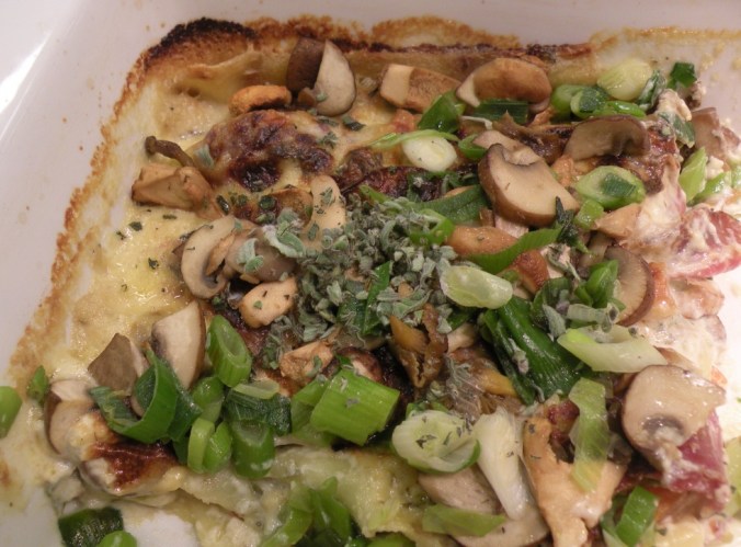 Ljuvligt god skogssvamps-lasagne