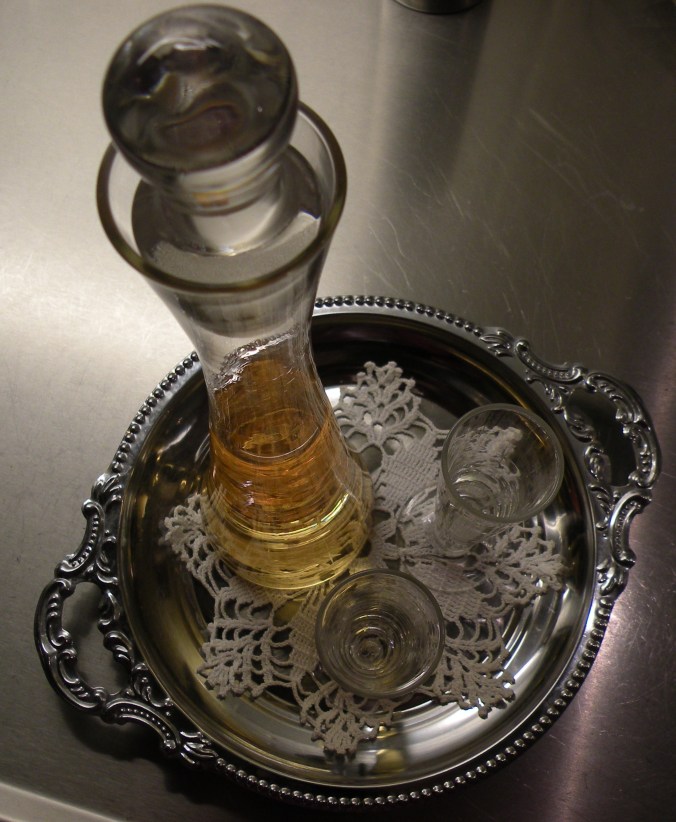 Julsnaps med kanel och blodapelsin