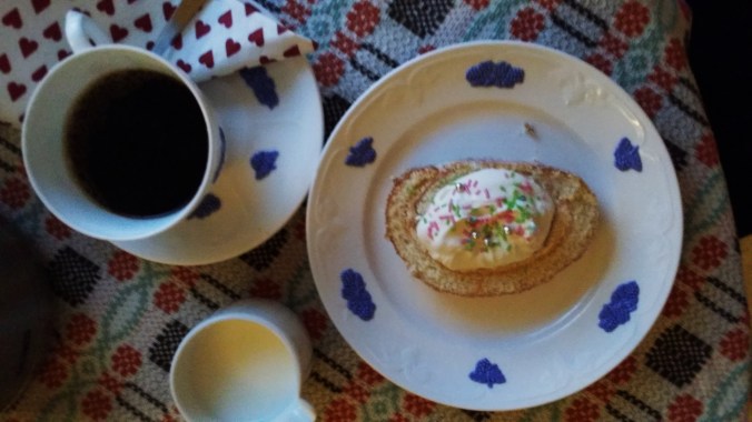 Enkel men lyxig och snygg bakelse