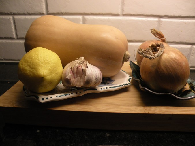 Några ingredienser till soppan