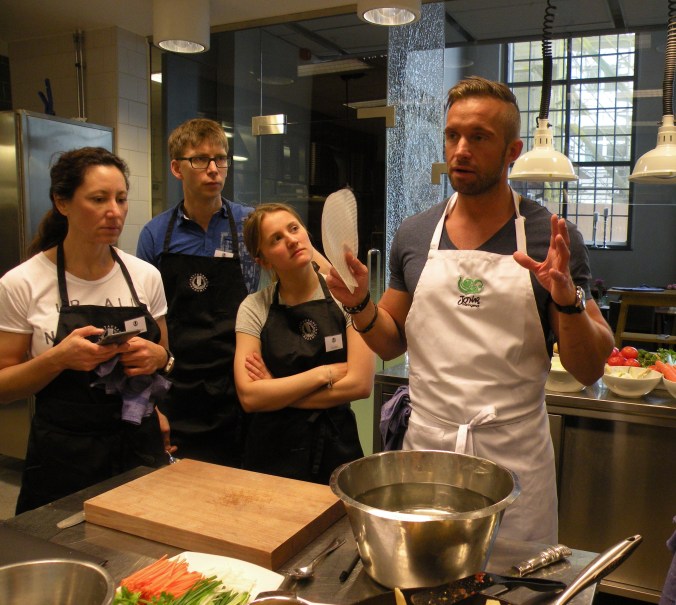 Engagerad kursledare och intresserade elever!