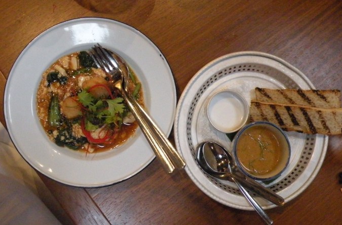 Thai Rotibröd och southern style curry