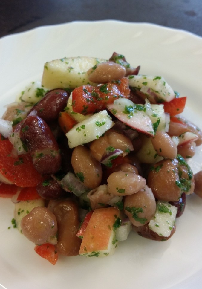 C-vitaminsprakande bönsallad