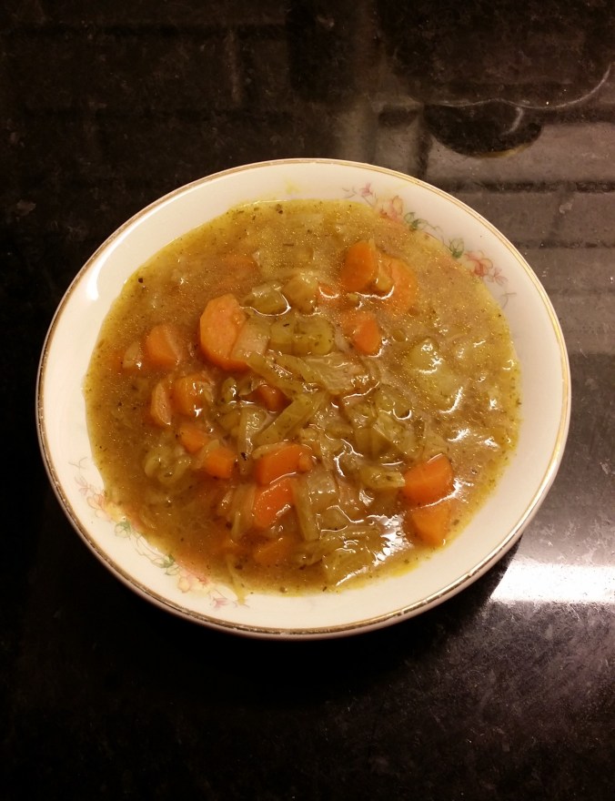 God, varm och mättande soppa! 