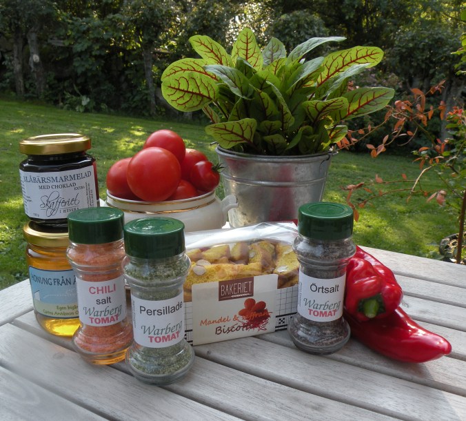 Härliga produkter från Warberg Tomat!