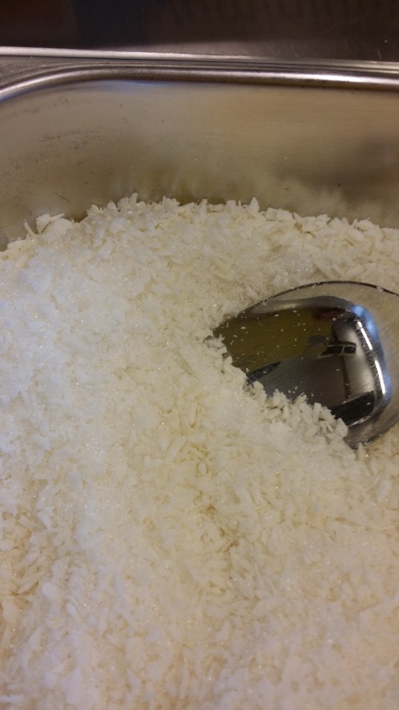 Glittrigt kokossocker