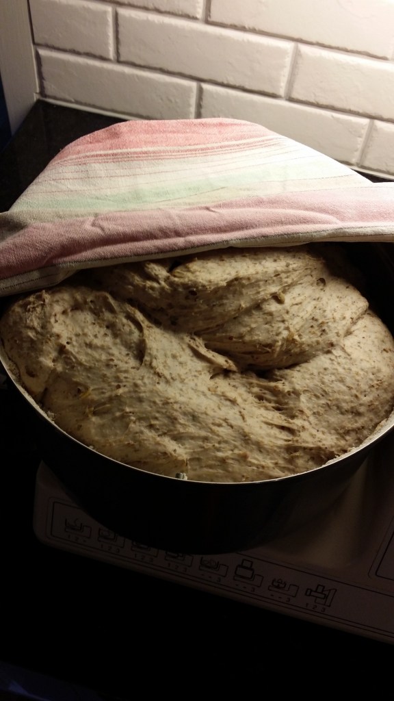 Jäsning pågår under bakduken