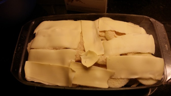 Tunt hyvlat smör på toppen