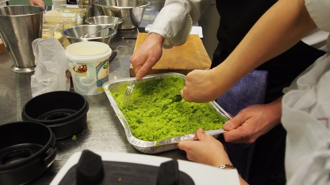 Ängsyragranité full av nyttigt klorofyll 