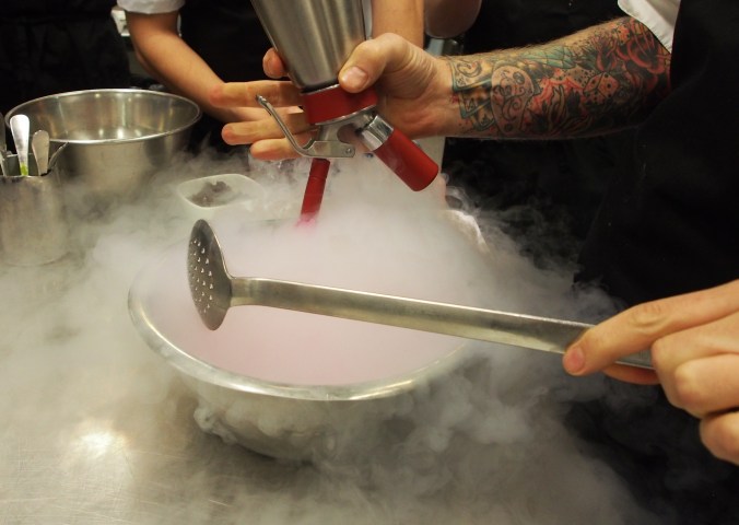 Rödbetssifonen töms ut i kvävet i omgångar